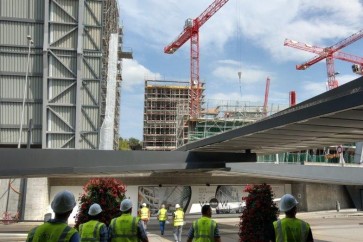 Baustellenbesichtigung «The Circle» 