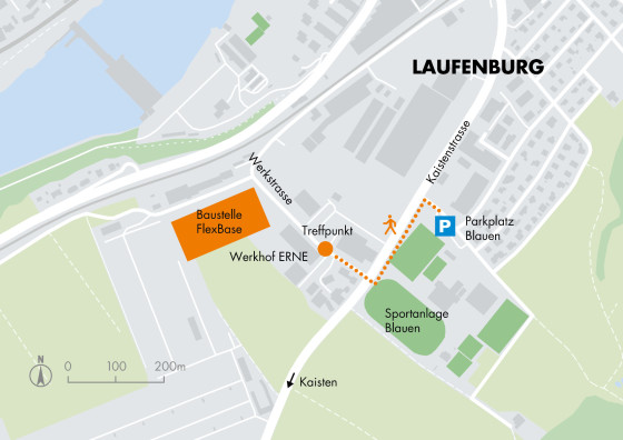 Lageplan FlexBase/Treffpunkt
