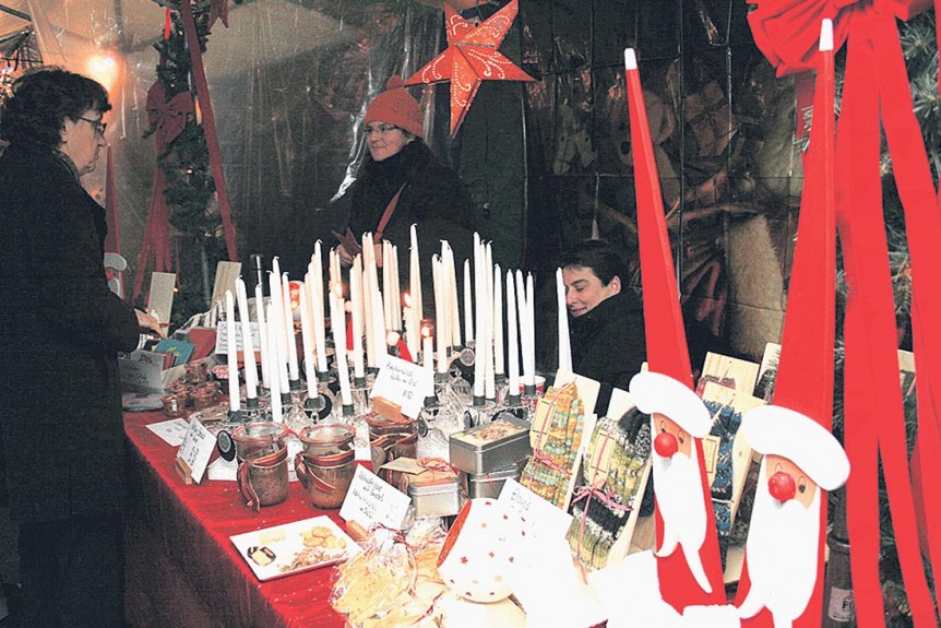 Der Fricker Weihnachtsmarkt ist ein Magnet