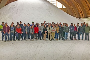 Lerndende auf der Suche nach Salz